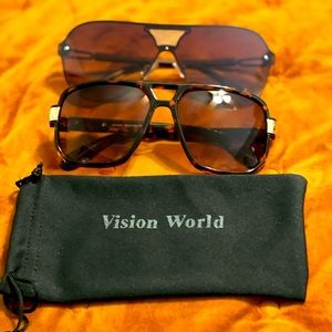 NWOT: Vintage Inspired Oversized Glasses